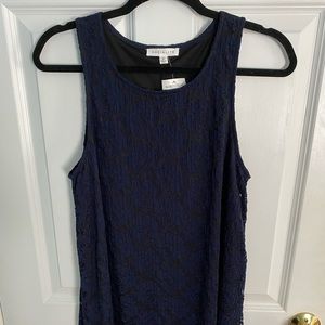 Nordstrom’s Navy lace shift dress